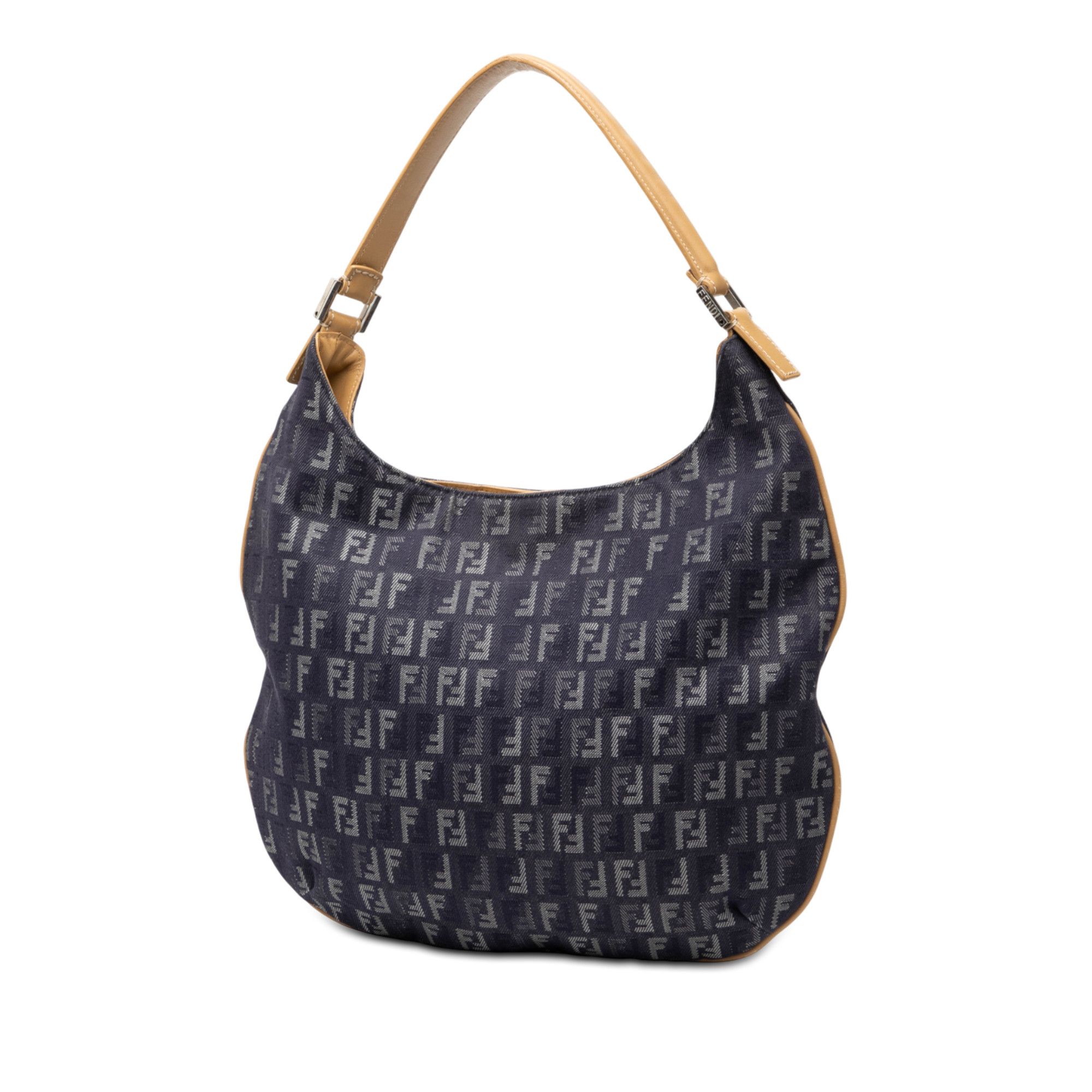 Fendi Fendi Zucchino Denim Hobo Bag Size ONE SIZE - 2 Thumbnail