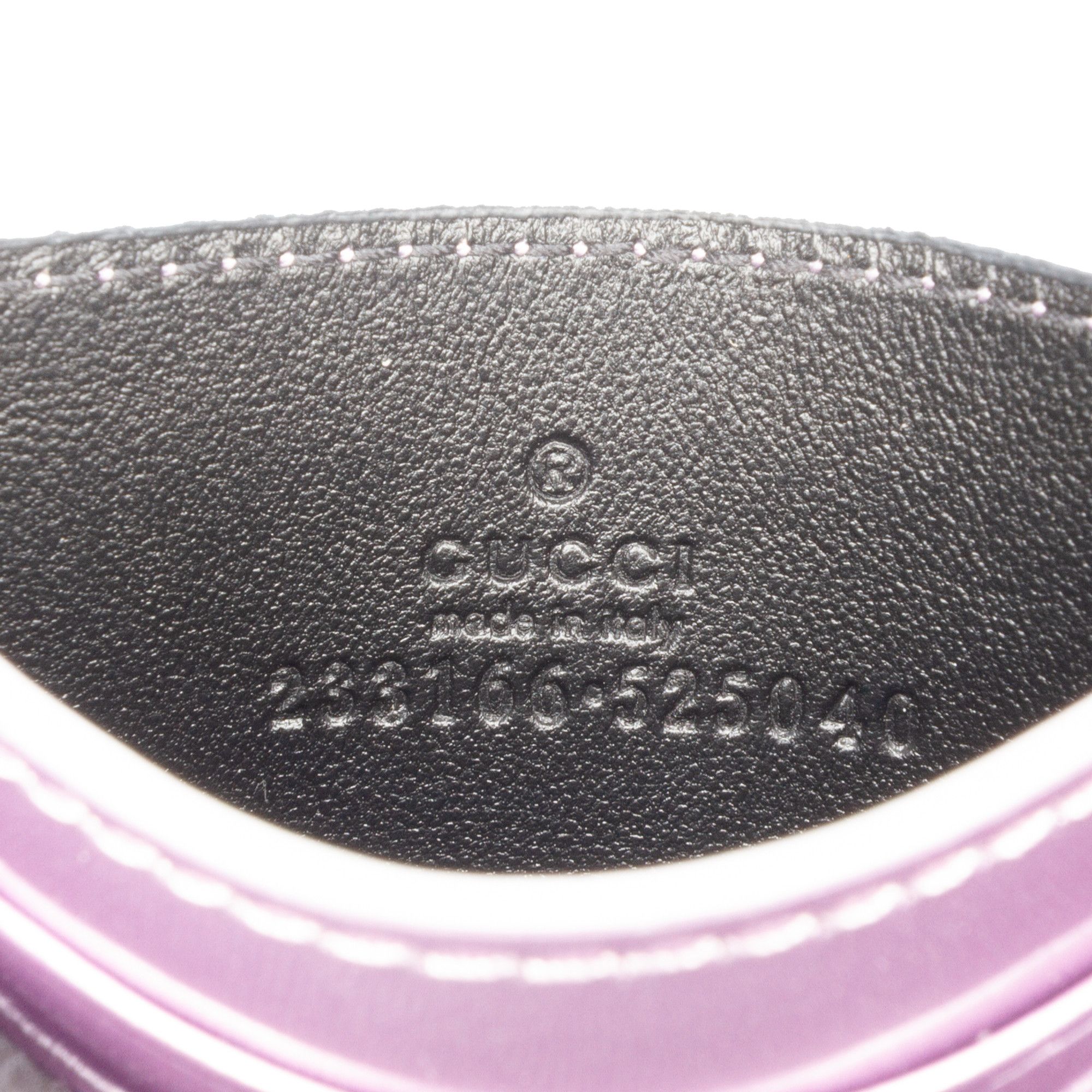 Gucci Gucci Guccissima Card Holder Size ONE SIZE - 5 Thumbnail