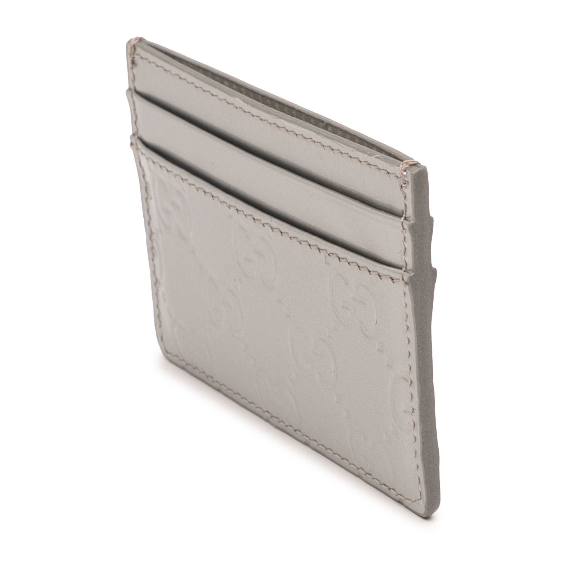 Gucci Gucci Patent Guccissima Card Holder Size ONE SIZE - 2 Thumbnail