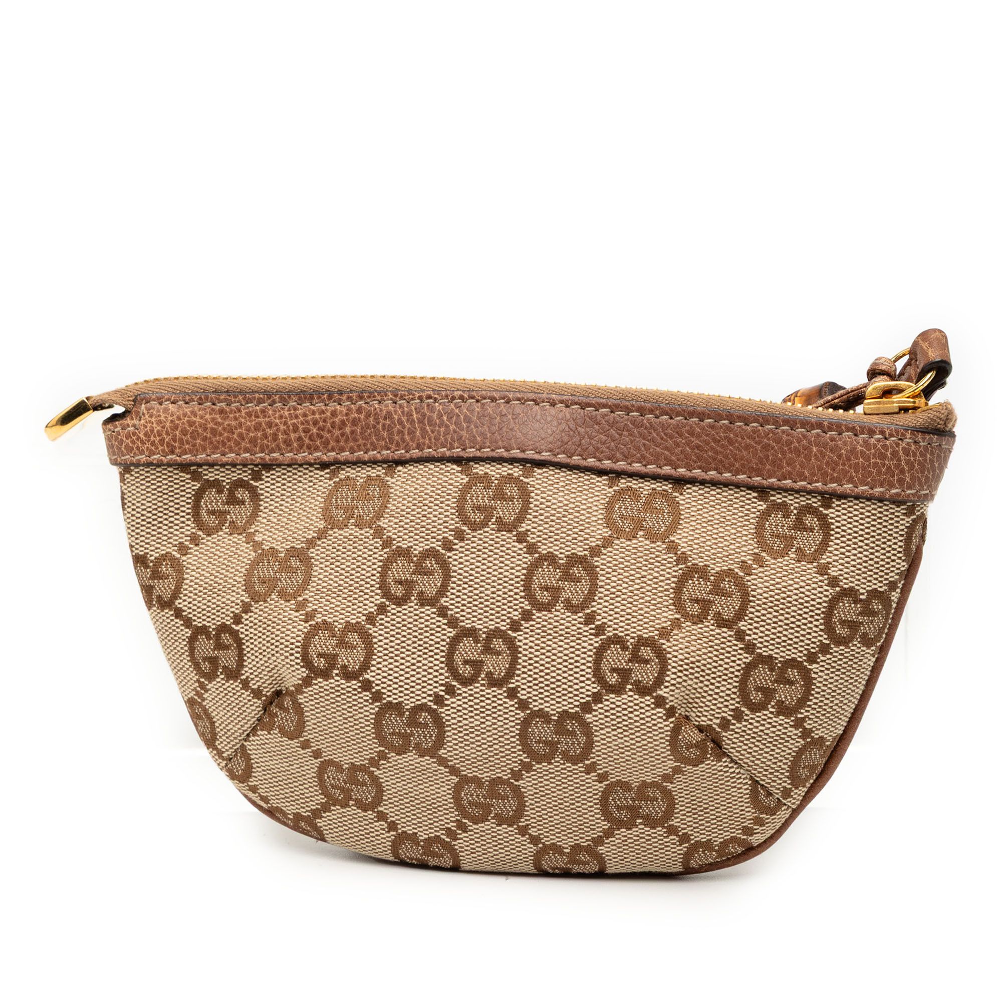 Gucci Gucci GG Canvas Bamboo Pouch Size ONE SIZE - 2 Thumbnail