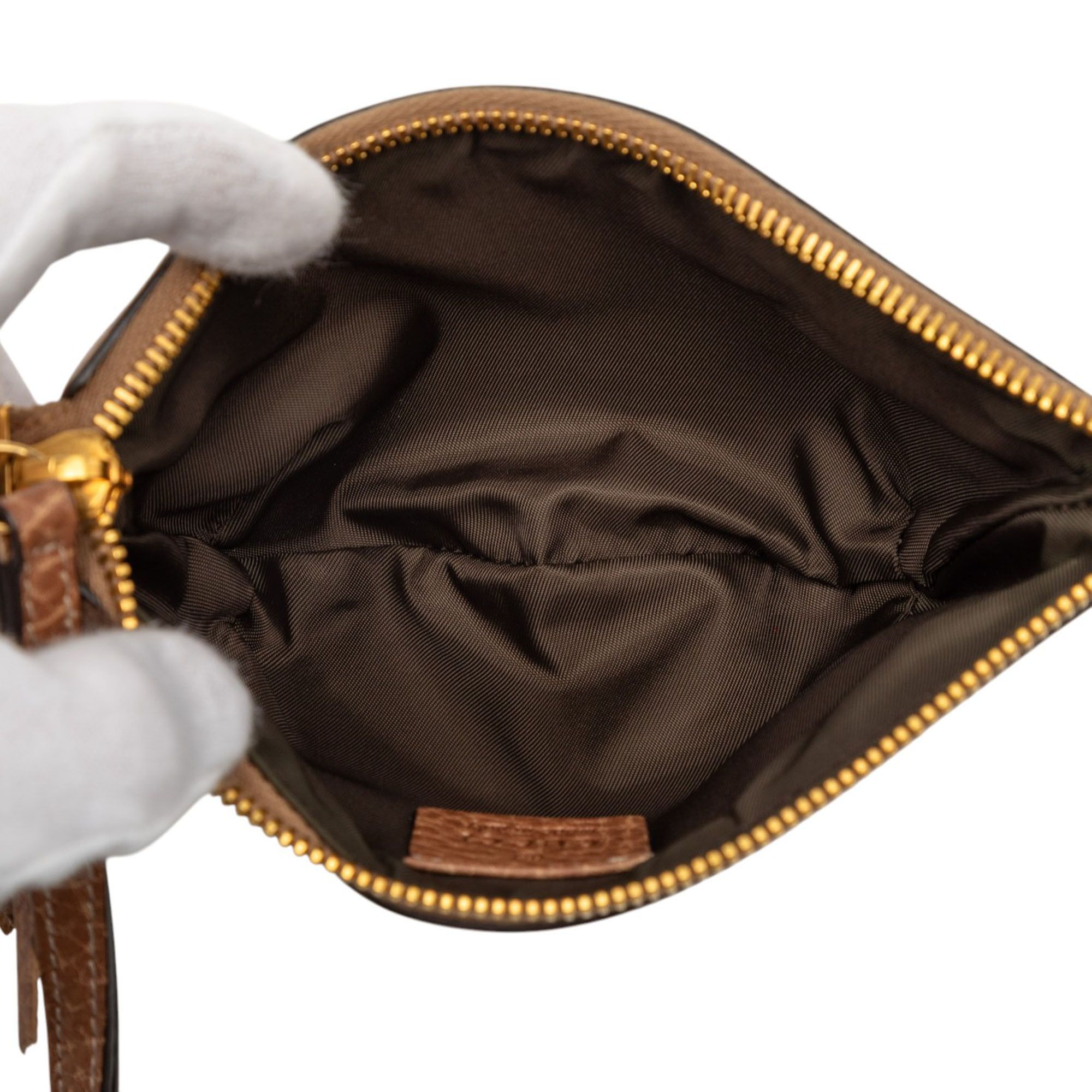 Gucci Gucci GG Canvas Bamboo Pouch Size ONE SIZE - 4 Thumbnail