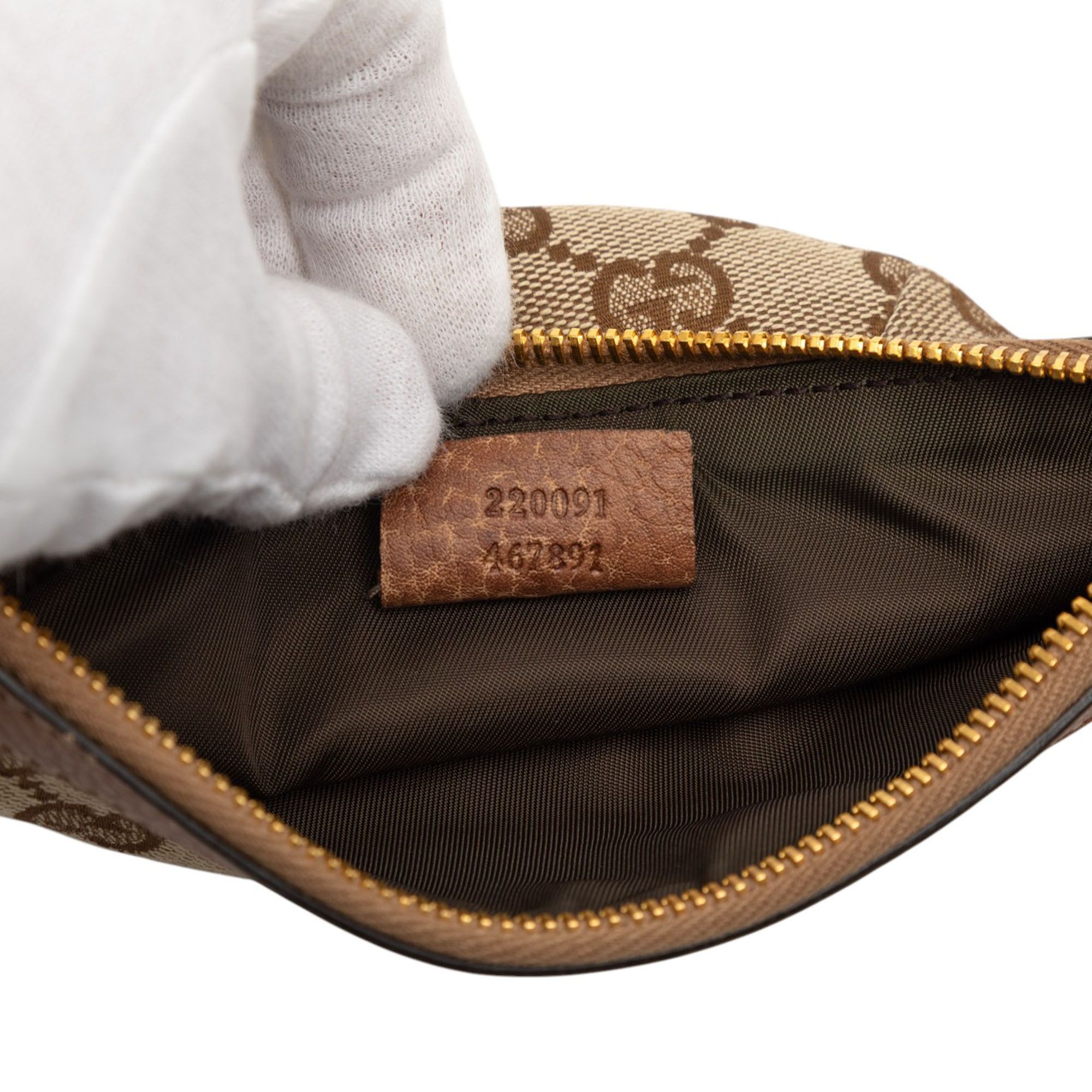Gucci Gucci GG Canvas Bamboo Pouch Size ONE SIZE - 6 Thumbnail