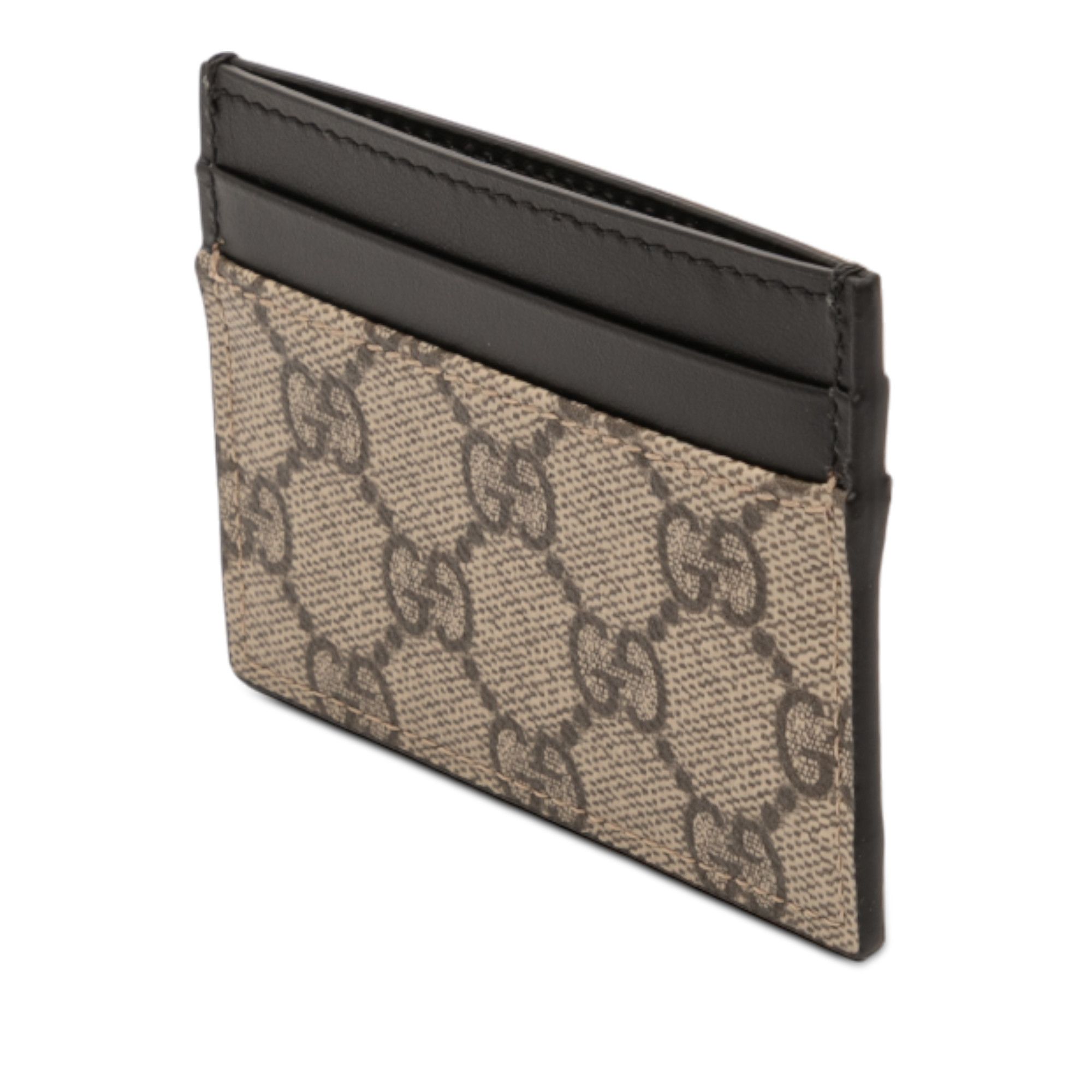 Gucci Gucci GG Supreme Card Holder Size ONE SIZE - 2 Thumbnail