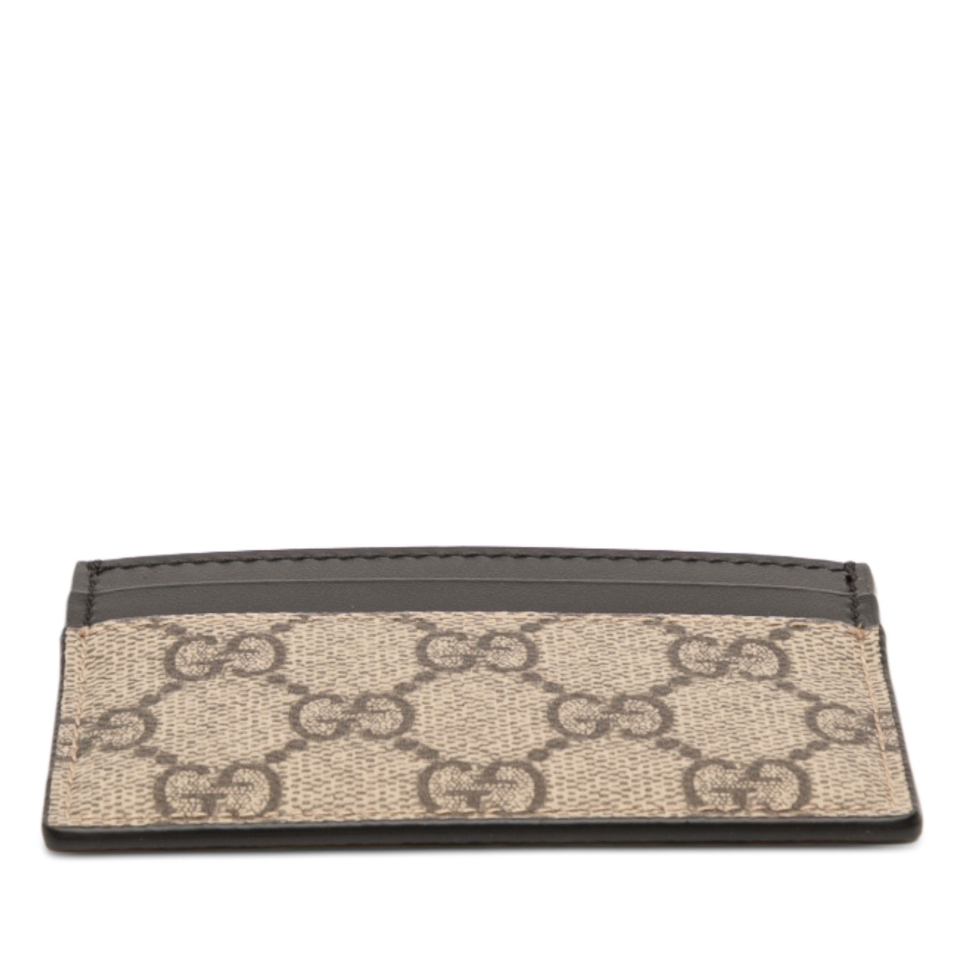 Gucci Gucci GG Supreme Card Holder Size ONE SIZE - 3 Thumbnail