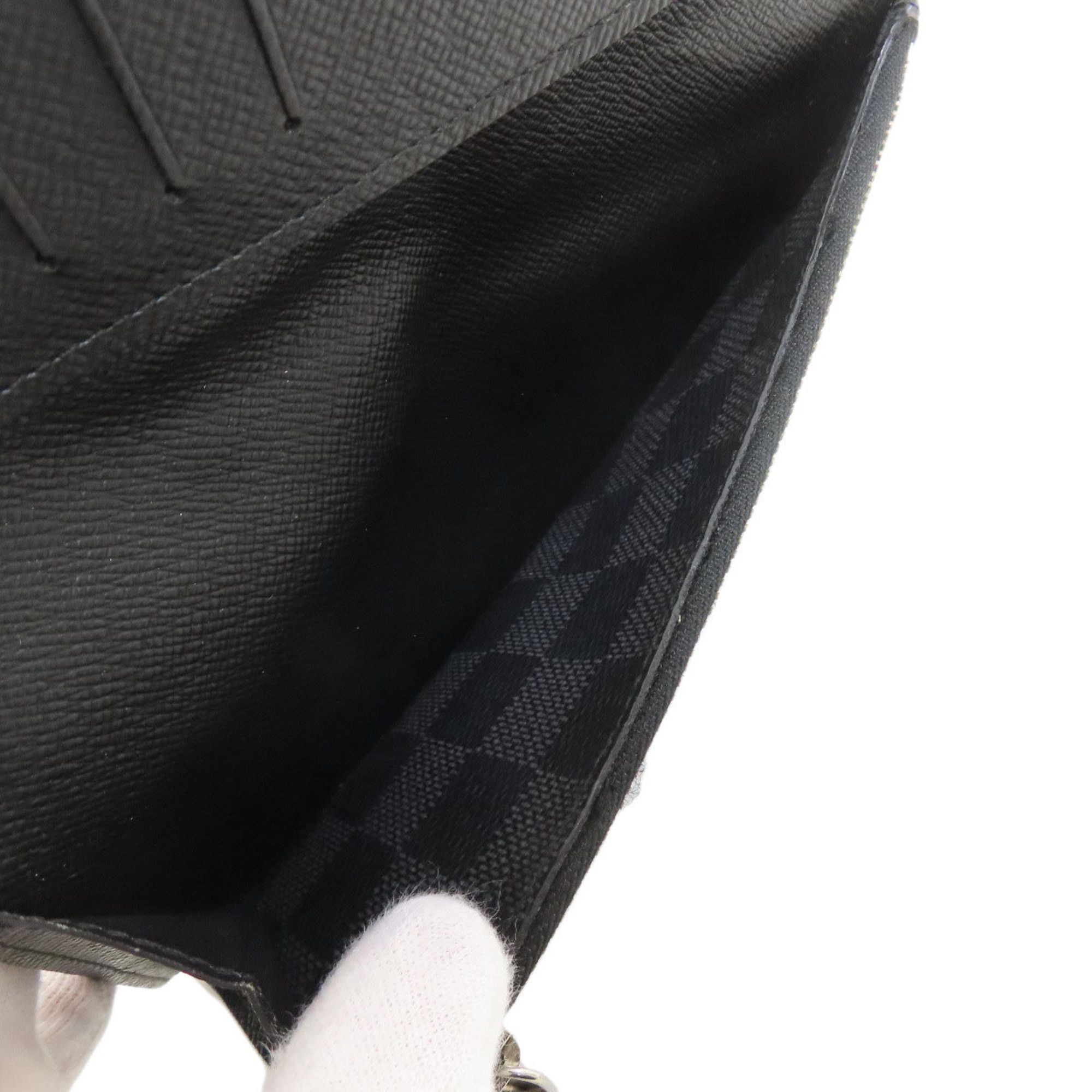 Other Louis Vuitton N64414 Alexandre NM Long Wallet in Damier Canvas for Men Size ONE SIZE - 5 Thumbnail