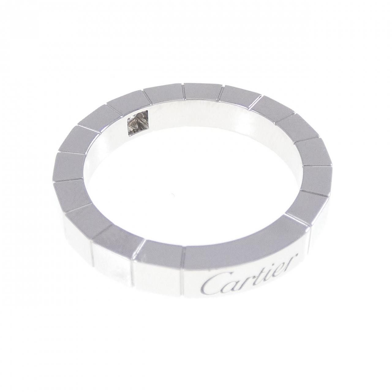 Cartier Cartier Cartier Lanieres 750 White Gold Diamond Ring Size 8 Precious Metal Ring B4045000 DUTY FREE for USA Size ONE SIZE - 4 Thumbnail