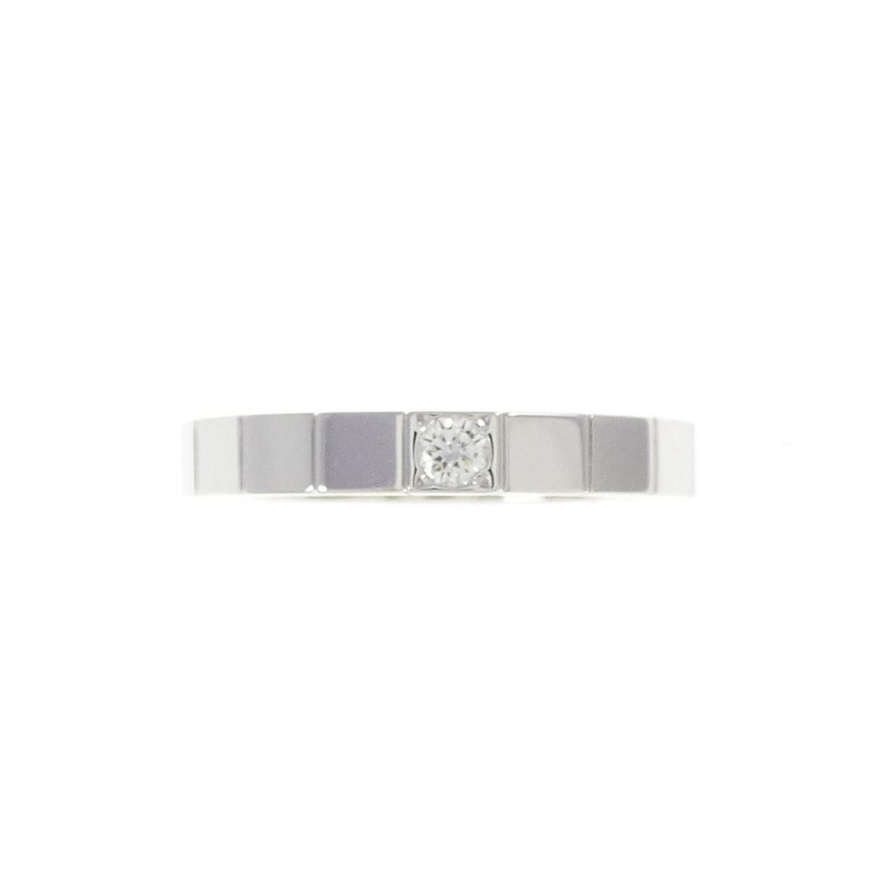 Cartier Cartier Cartier Lanieres 750 White Gold Diamond Ring Size 8 Precious Metal Ring B4045000 DUTY FREE for USA Size ONE SIZE - 3 Thumbnail