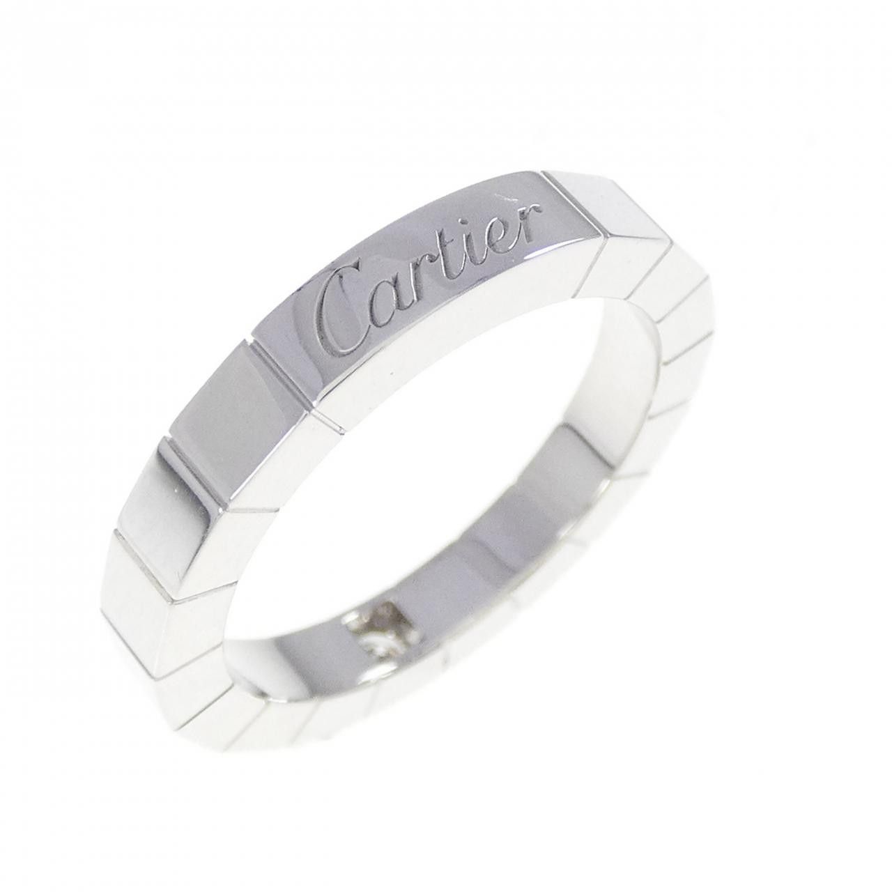 Cartier Cartier Cartier Lanieres 750 White Gold Diamond Ring Size 8 Precious Metal Ring B4045000 DUTY FREE for USA Size ONE SIZE - 2 Thumbnail