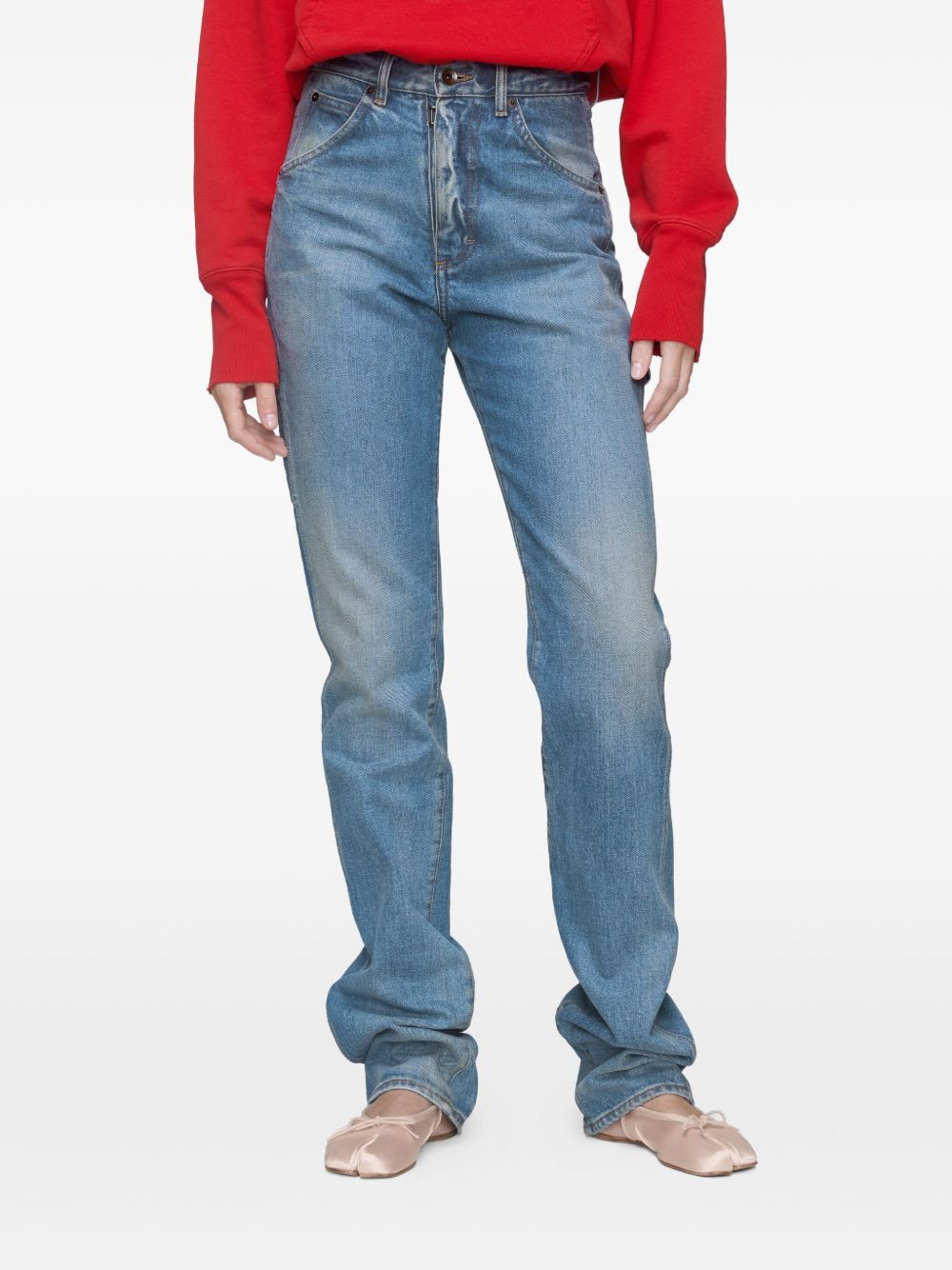 Maison Margiela DENIM COTTON JEANS Size 27" / US 4 / IT 40 - 2 Thumbnail