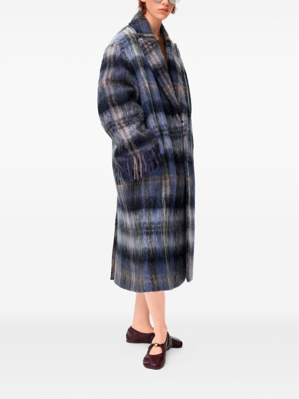 Loewe WOOL SINGLE-BREASTED COAT Size XS / US 0-2 / IT 36-38 - 4 Thumbnail