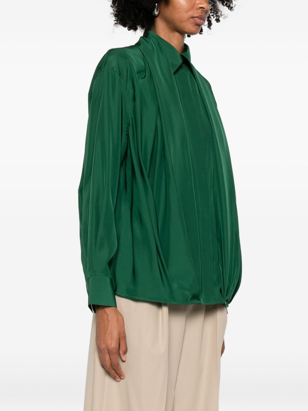 Loewe SILK DRAPED SHIRT Size S / US 4 / IT 40 - 2 Thumbnail