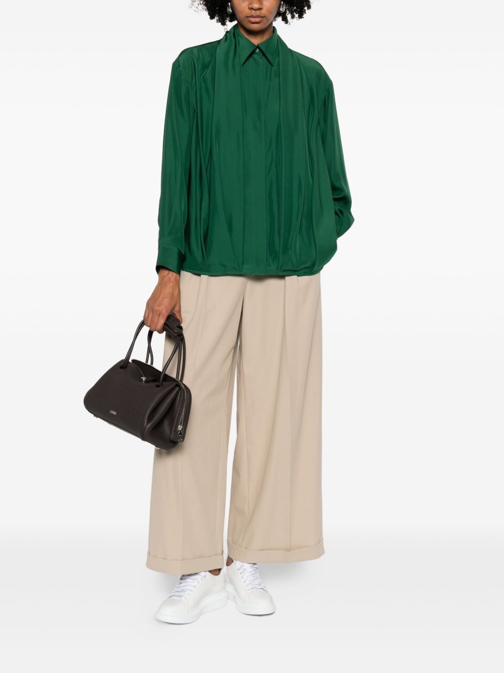 Loewe SILK DRAPED SHIRT Size S / US 4 / IT 40 - 5 Thumbnail