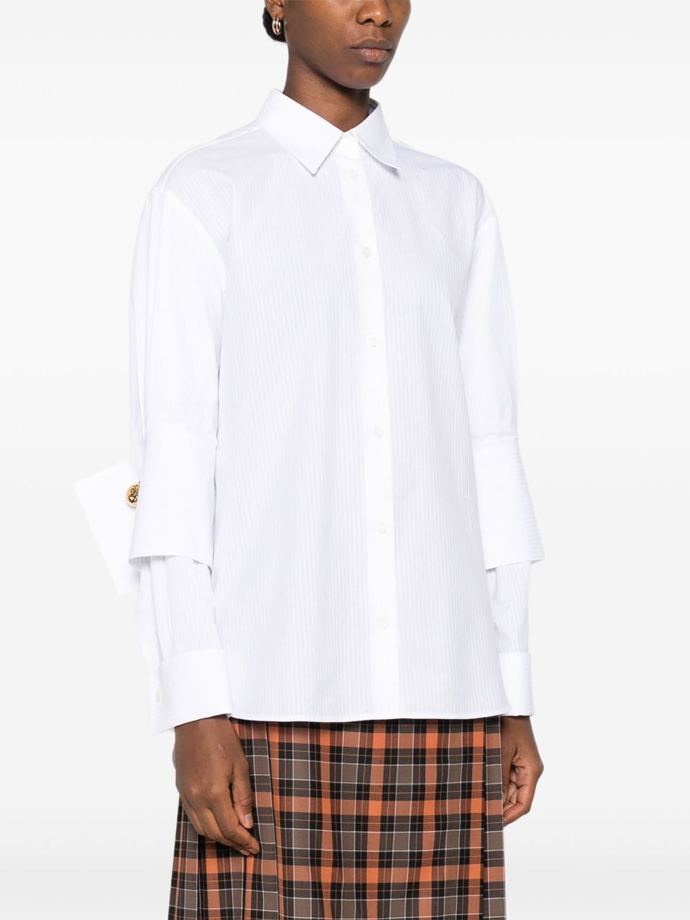 Loewe COTTON SHIRT Size XS / US 0-2 / IT 36-38 - 5 Thumbnail
