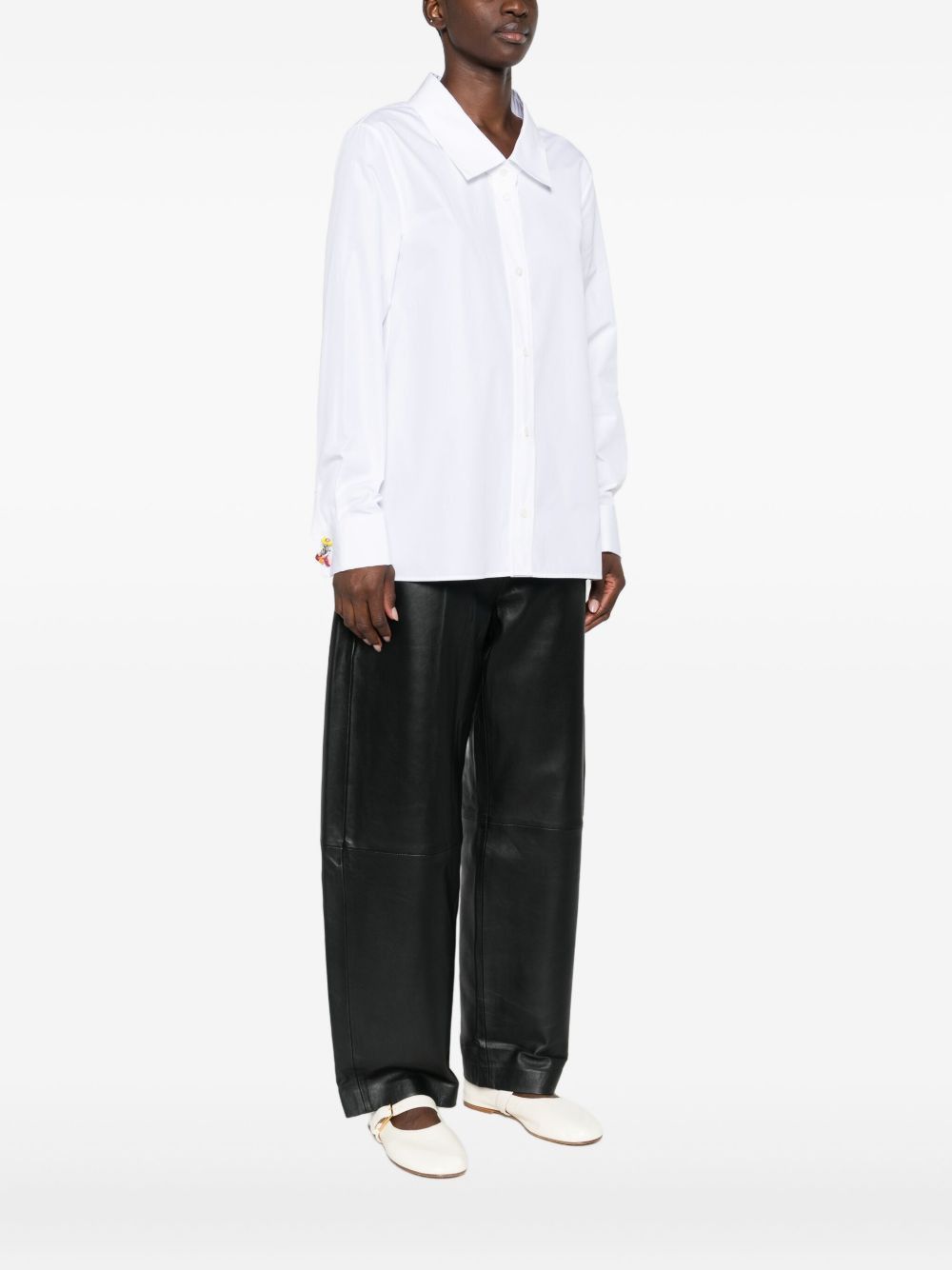 Loewe COTTON SHIRT Size XS / US 0-2 / IT 36-38 - 4 Thumbnail