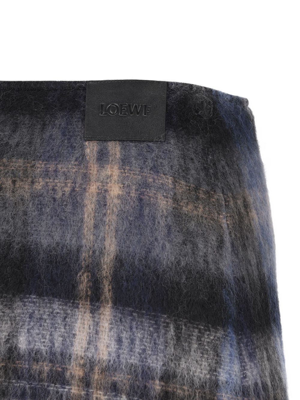 Loewe WOOL BLEND MINI SKIRT Size 26" / US 2 / IT 38 - 4 Thumbnail