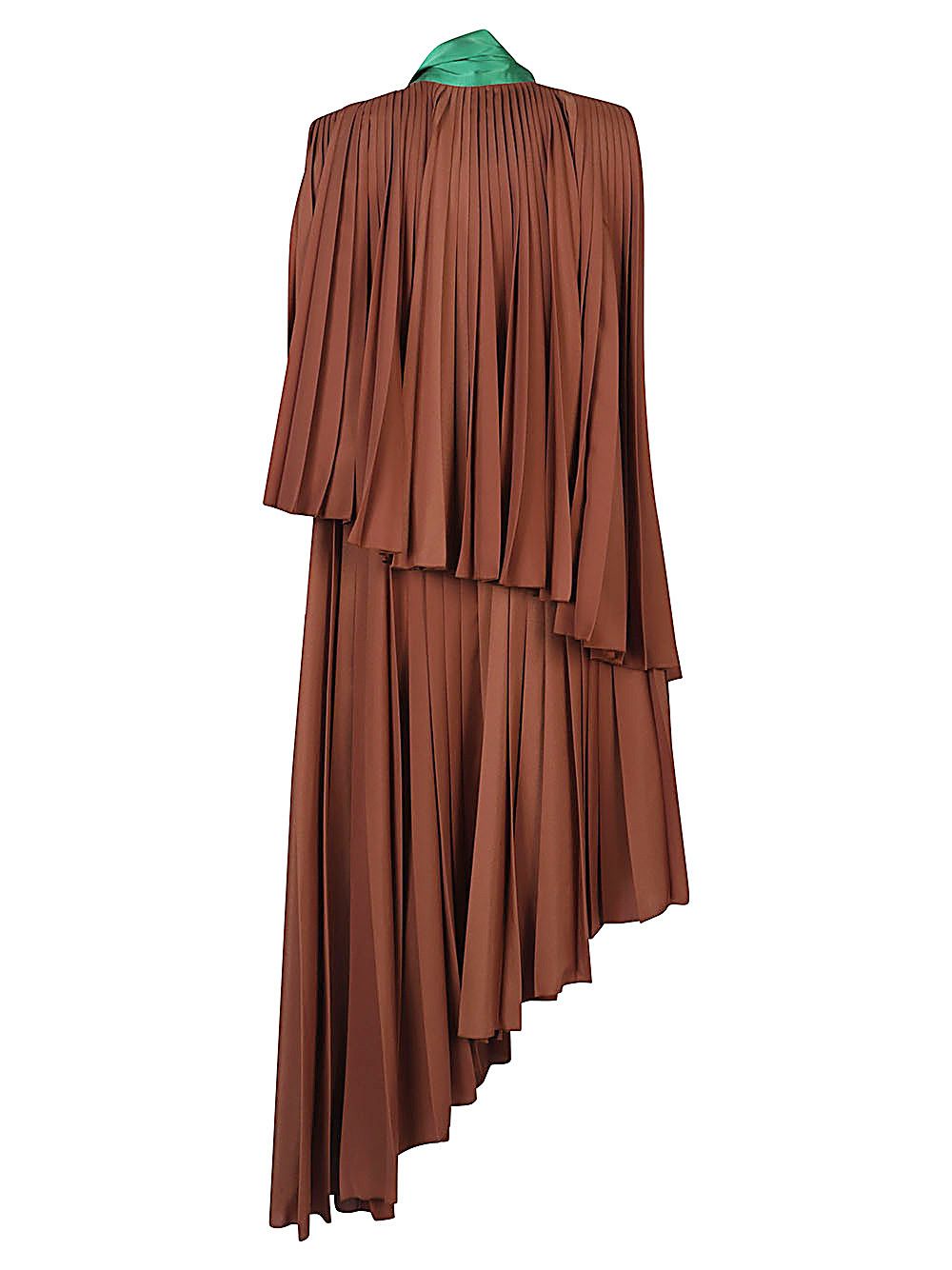 Loewe PLEATED ASYMMETRIC DRESS Size XS / US 0-2 / IT 36-38 - 2 Thumbnail