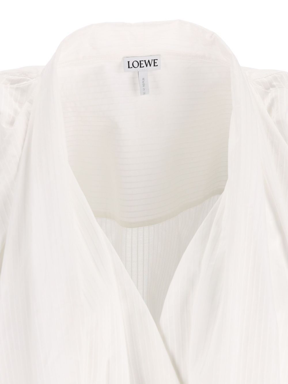 Loewe COTTON DRAPED DRESS Size XS / US 0-2 / IT 36-38 - 4 Thumbnail