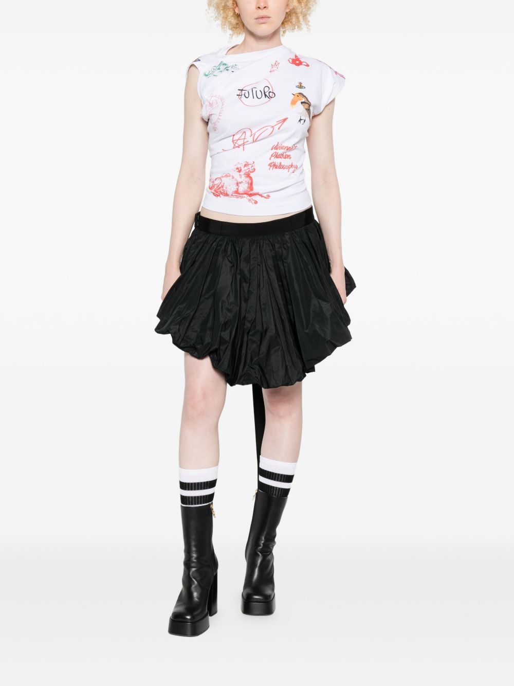 Dsquared2 TUTU SKIRT Size 27" / US 4 / IT 40 - 2 Thumbnail