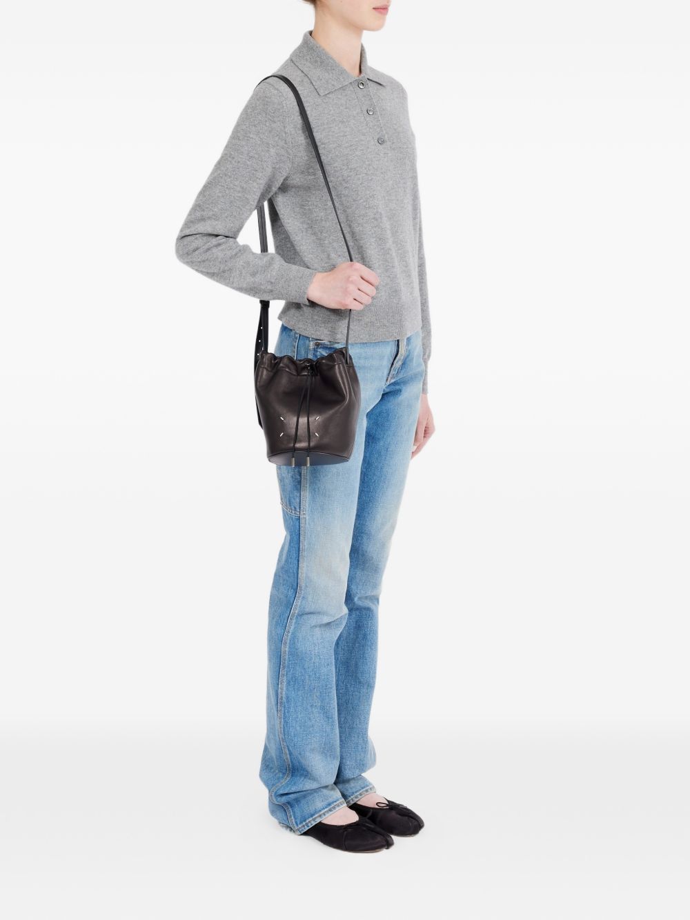 Maison Margiela LEATHER POUCH Size ONE SIZE - 5 Thumbnail