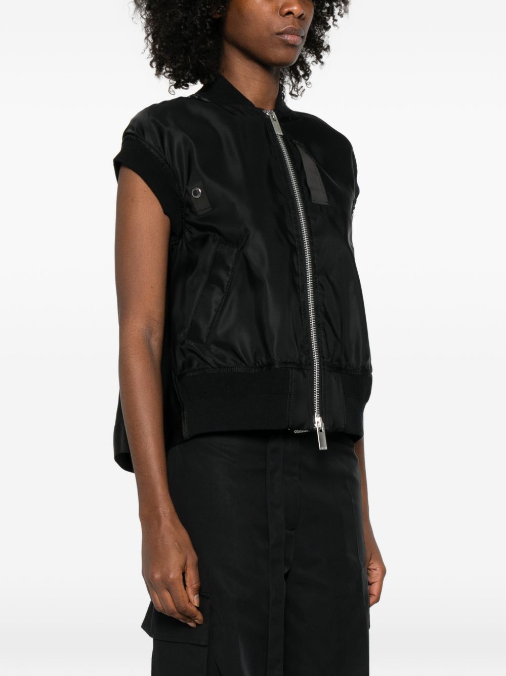 Sacai NYLON VEST Size L / US 10 / IT 46 - 2 Thumbnail