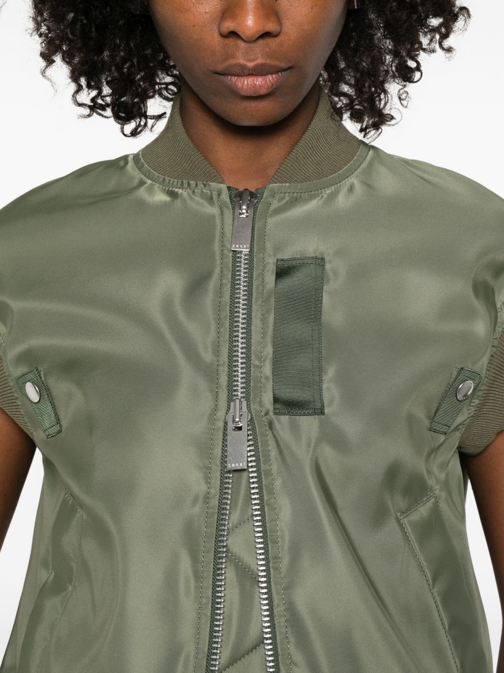 Sacai NYLON VEST Size S / US 4 / IT 40 - 5 Thumbnail