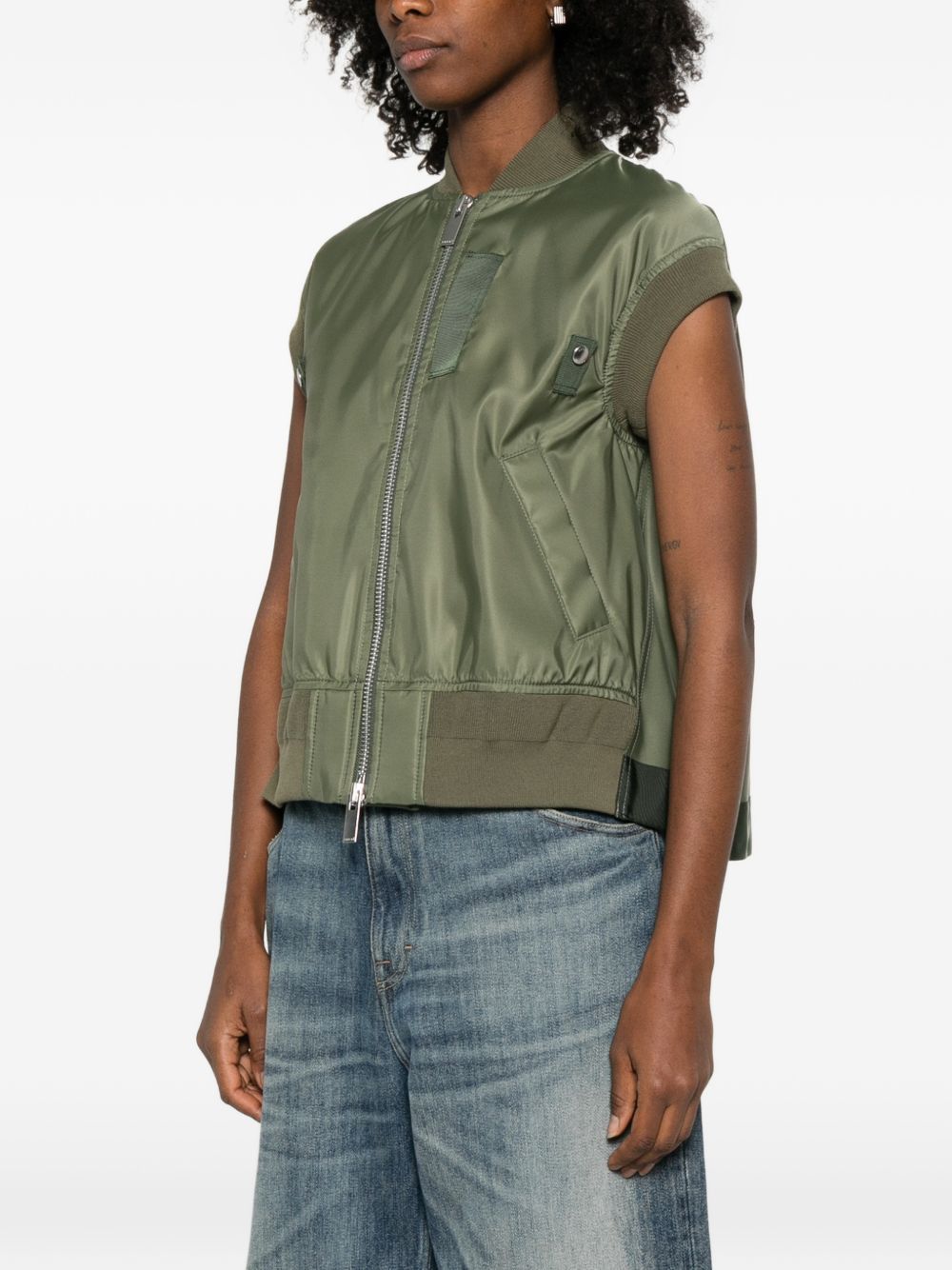 Sacai NYLON VEST Size M / US 6-8 / IT 42-44 - 2 Thumbnail