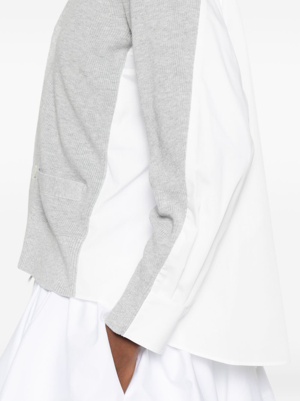 Sacai COTTON CARDIGAN Size M / US 6-8 / IT 42-44 - 2 Thumbnail