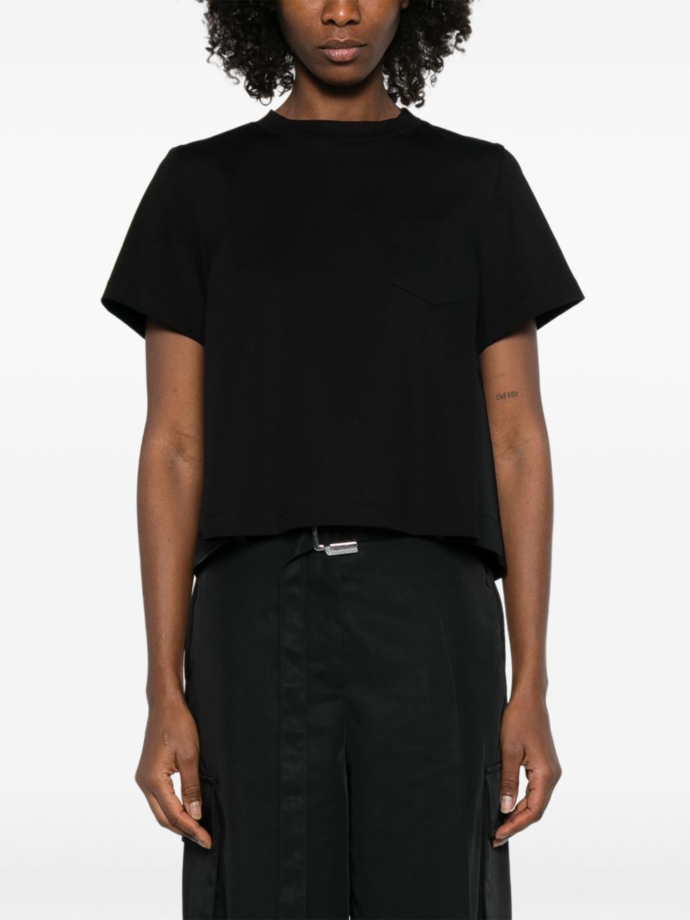 Sacai COTTON T-SHIRT Size L / US 10 / IT 46 - 5 Thumbnail