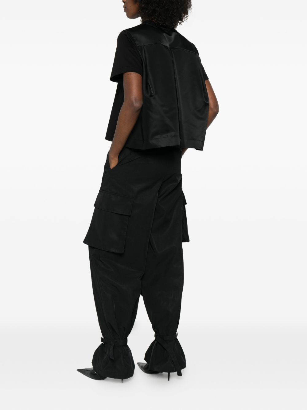 Sacai COTTON T-SHIRT Size L / US 10 / IT 46 - 3 Thumbnail