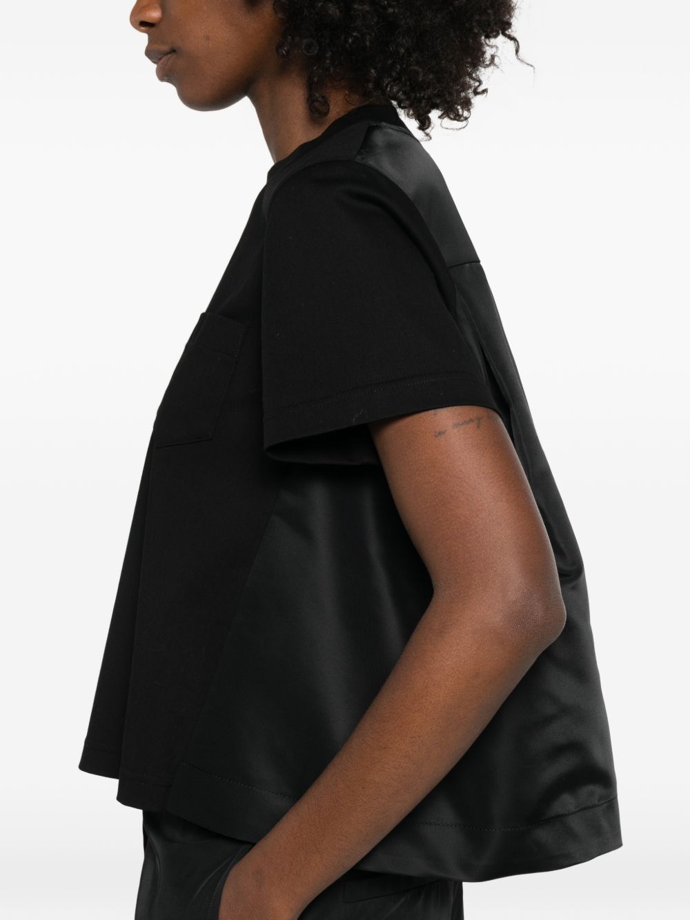 Sacai COTTON T-SHIRT Size L / US 10 / IT 46 - 2 Thumbnail