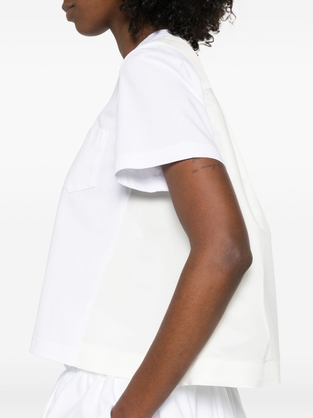 Sacai COTTON T-SHIRT Size M / US 6-8 / IT 42-44 - 2 Thumbnail