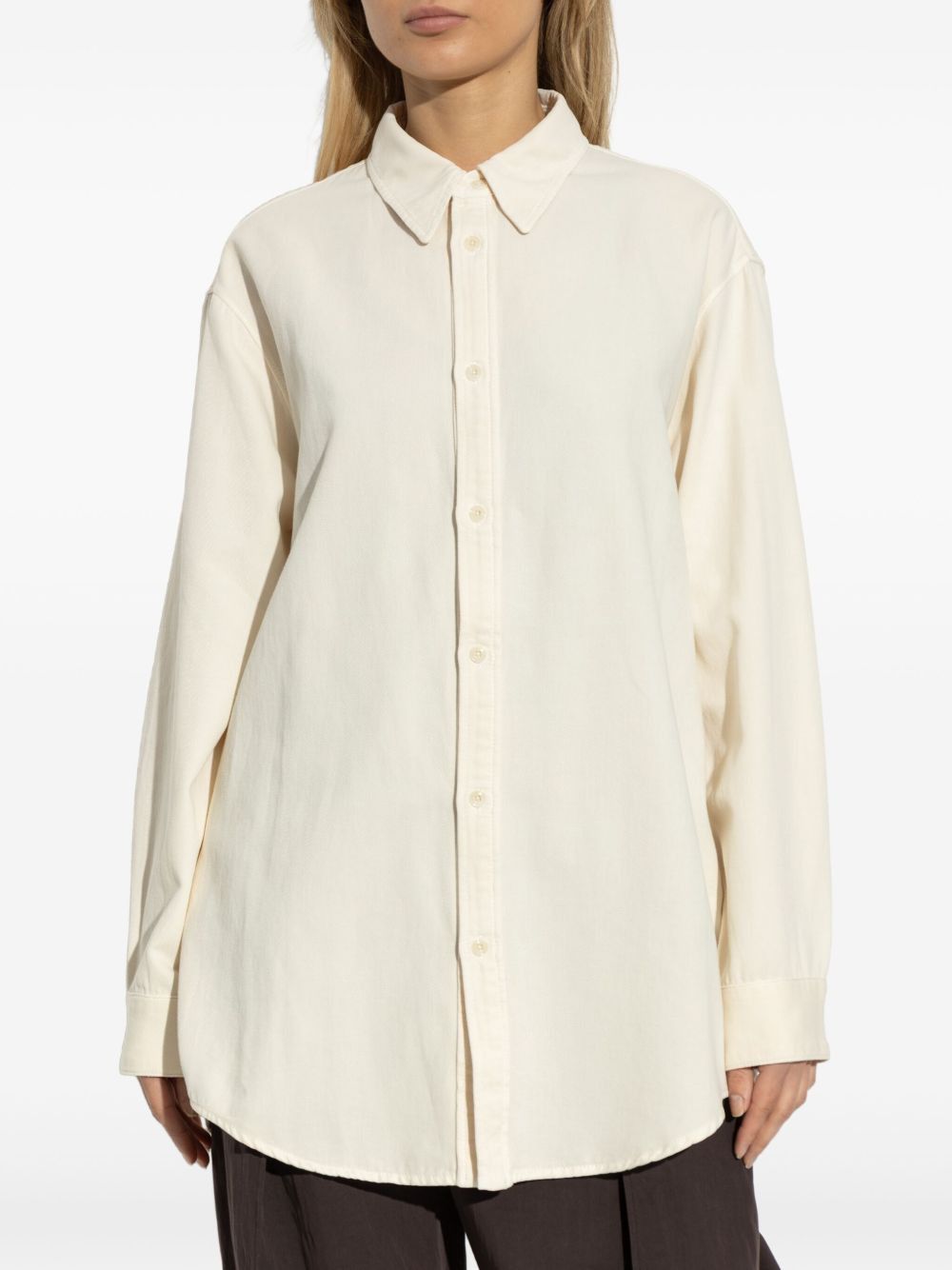 Lemaire COTTON SHIRT Size XS / US 0-2 / IT 36-38 - 4 Thumbnail