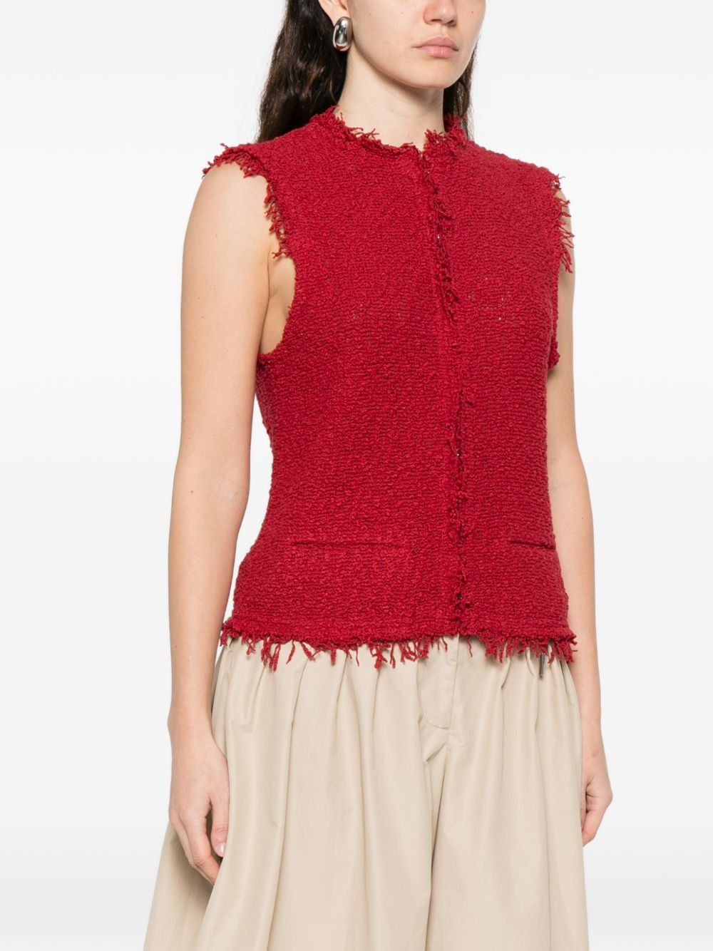 Iro SHANNY COTTON VEST Size S / US 4 / IT 40 - 3 Thumbnail