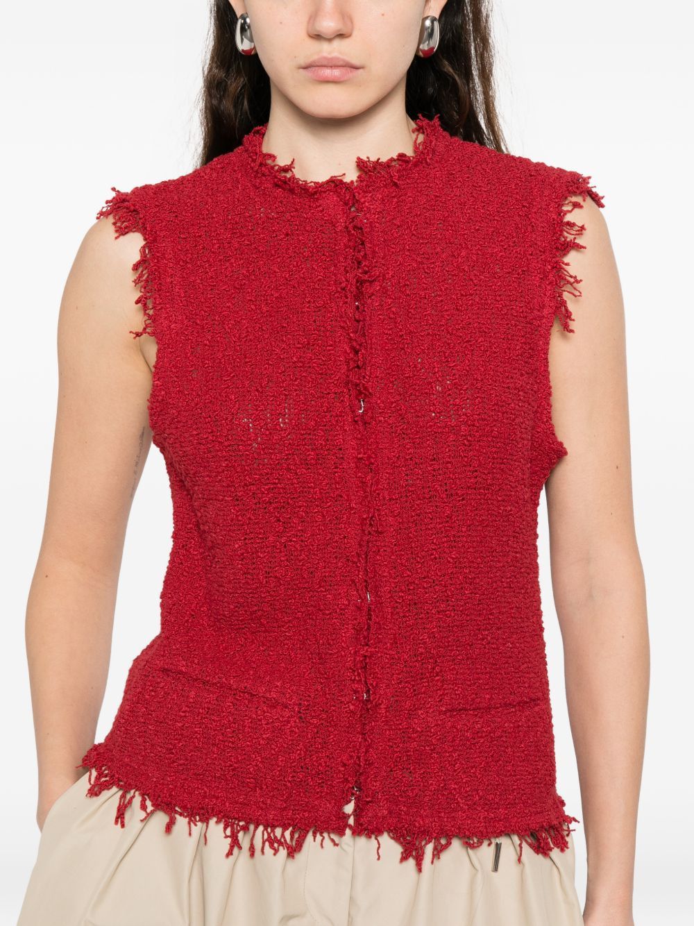 Iro SHANNY COTTON VEST Size S / US 4 / IT 40 - 4 Thumbnail