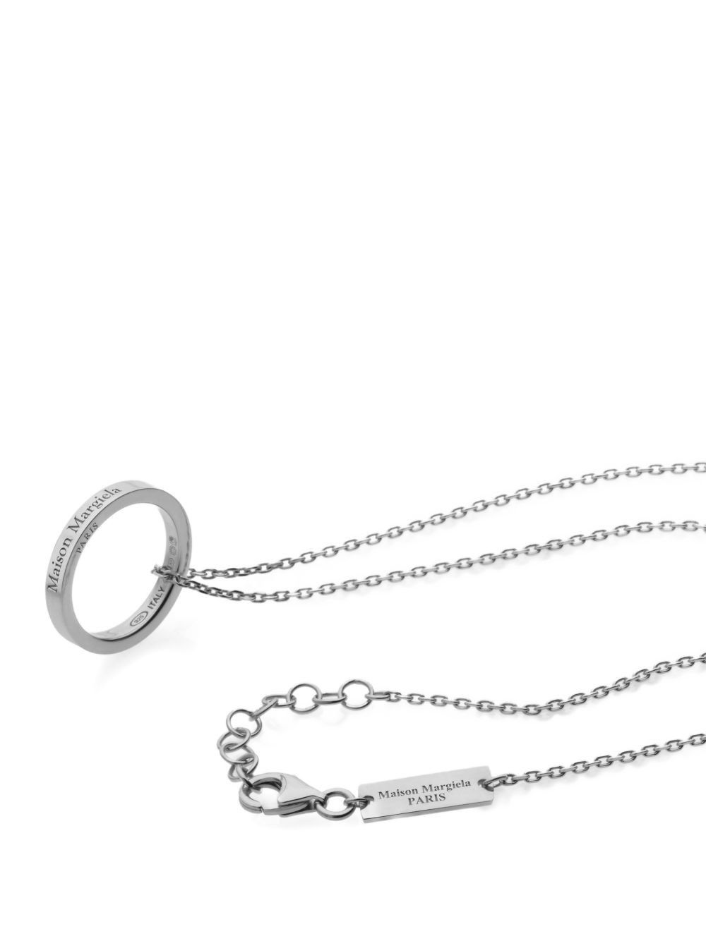Maison Margiela SILVER NECKLACE Size ONE SIZE - 2 Thumbnail