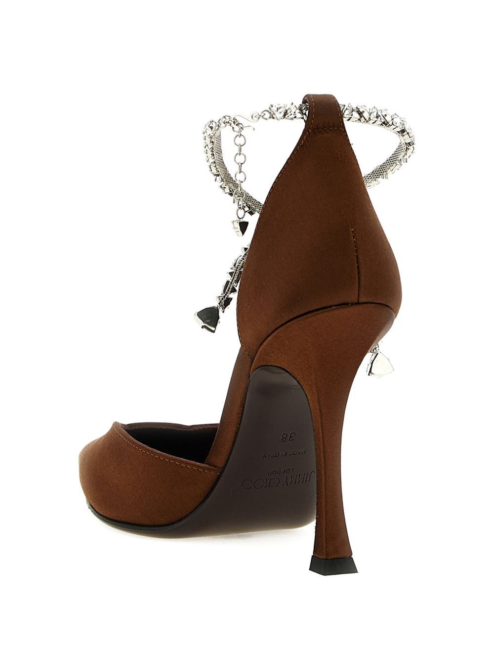 Jimmy Choo STEVIE LEATHER PUMPS Size US 11 / IT 41 - 3 Thumbnail