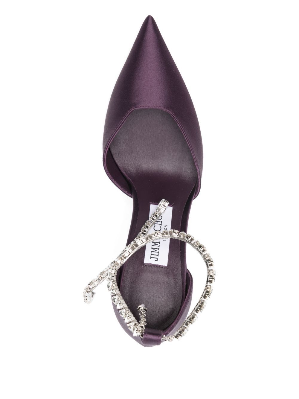 Jimmy Choo STEVIE LEATHER PUMPS Size US 8 / IT 38 - 4 Thumbnail