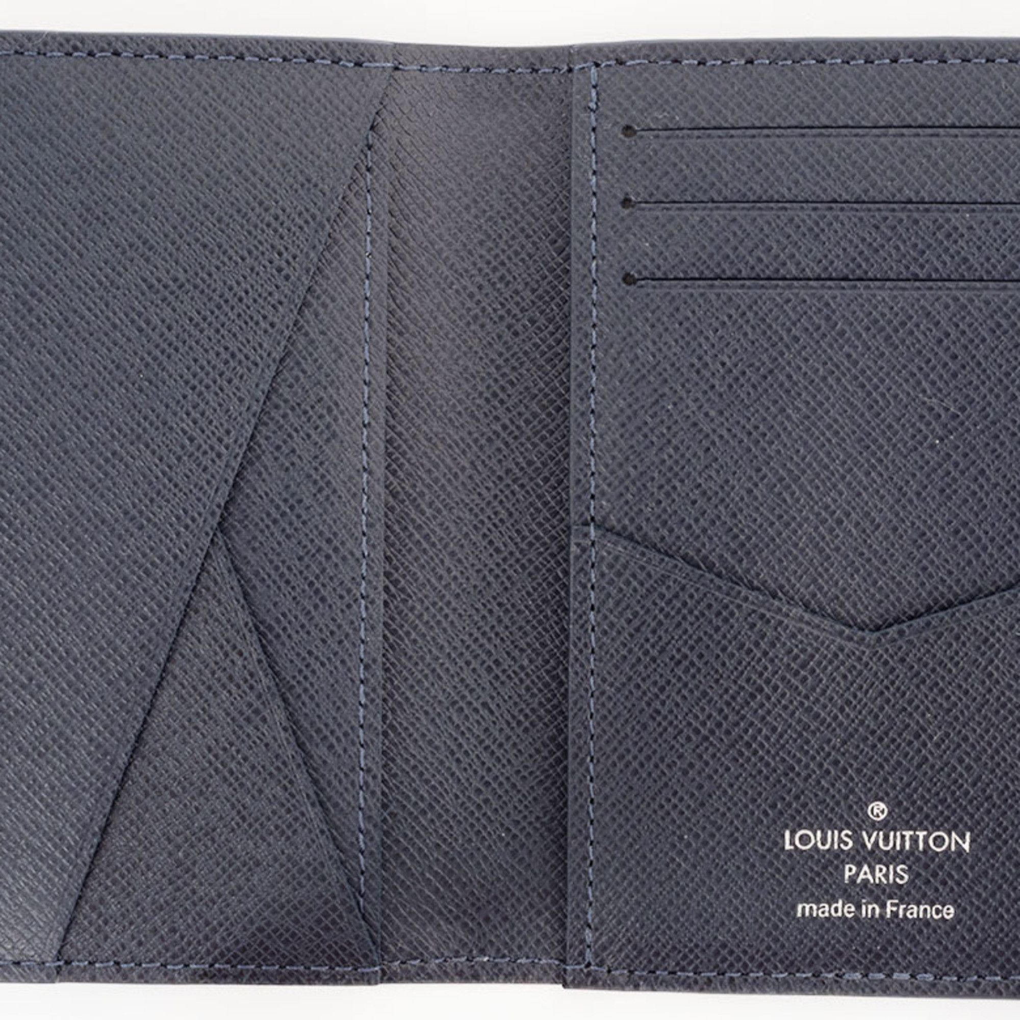 Other Louis Vuitton Card Case Organizer de Poche M30535 Taiga Blue Marine Men's LOUIS VUITTON Size ONE SIZE - 8 Thumbnail