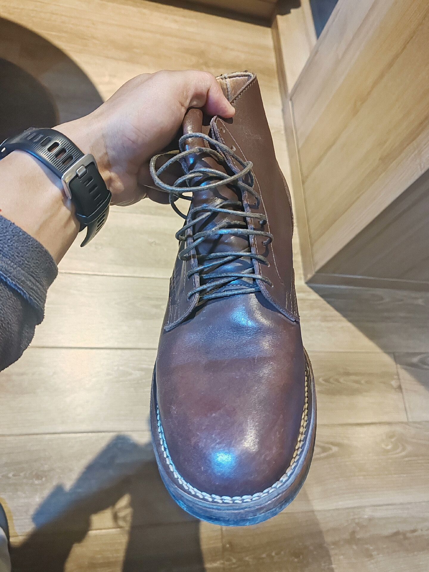 Viberg Viberg Brown Leather Boots US9 Size US 9 / EU 42 - 2 Thumbnail