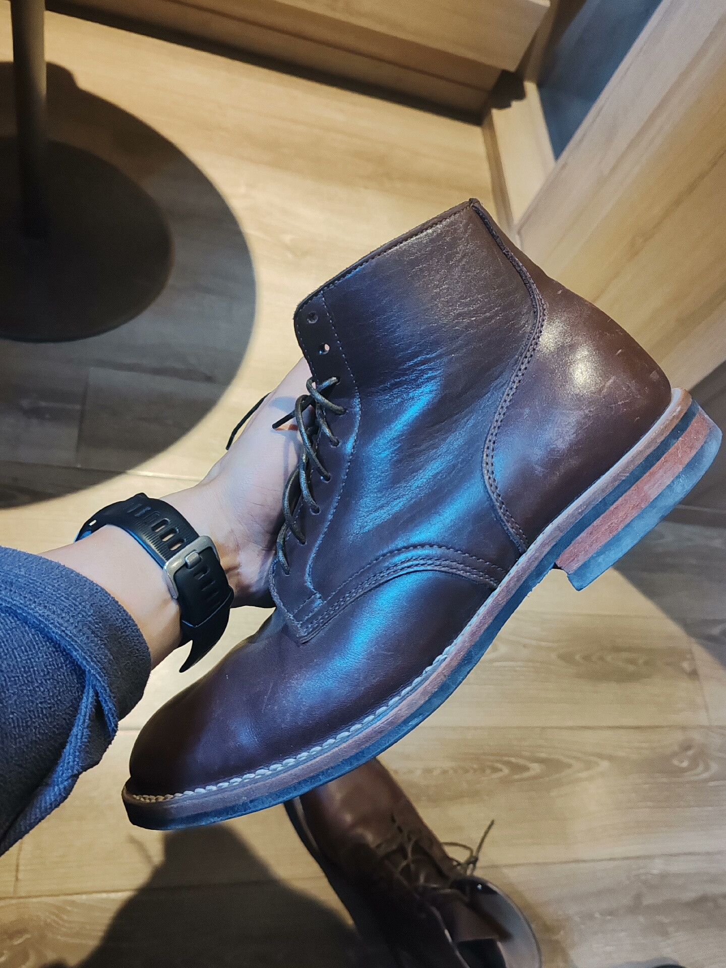 Viberg Viberg Brown Leather Boots US9 Size US 9 / EU 42 - 5 Thumbnail