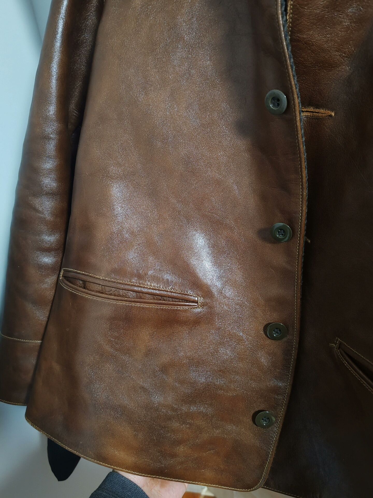 Freewheelers Freewheelers Leather Jacket in Brown Size US XXS / EU 40 - 6 Thumbnail