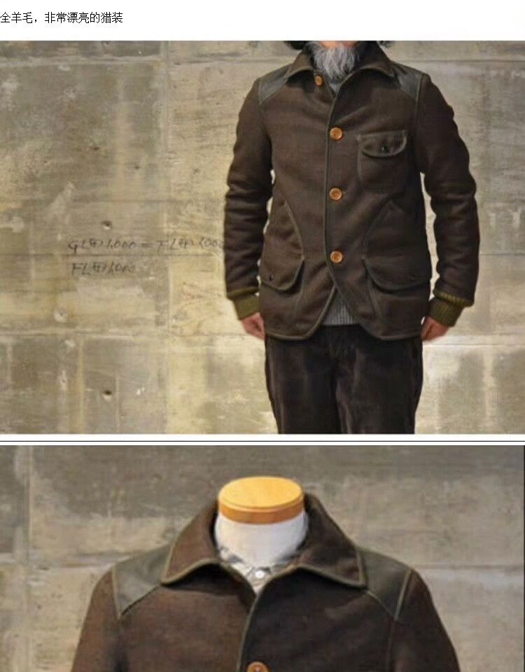 Freewheelers Freewheelers Boston Wool Hunting Jacket Size US XXS / EU 40 - 4 Thumbnail