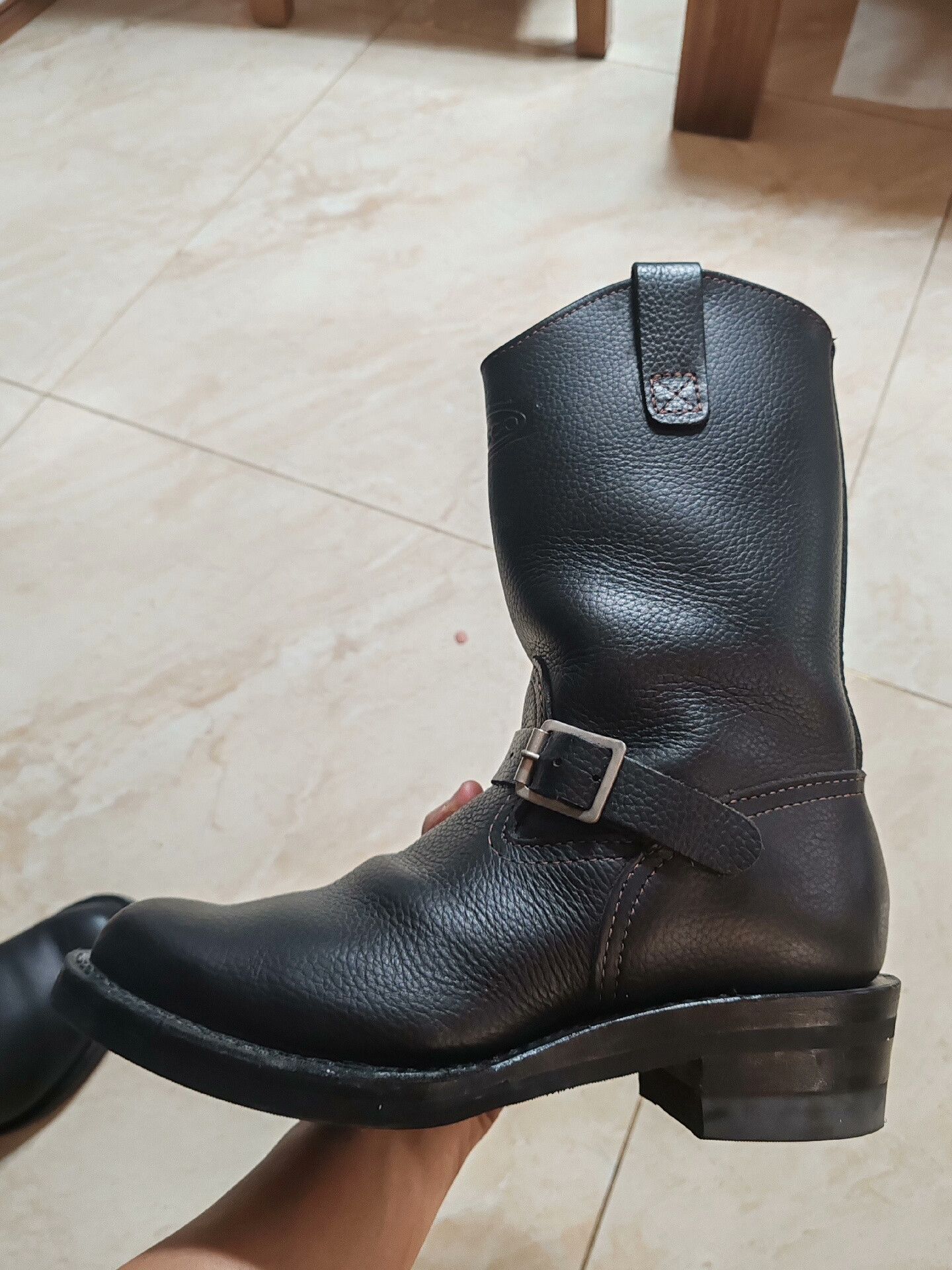 WESCO Wesco Western Boots in Black Leather Size US 9 / EU 42 - 3 Thumbnail