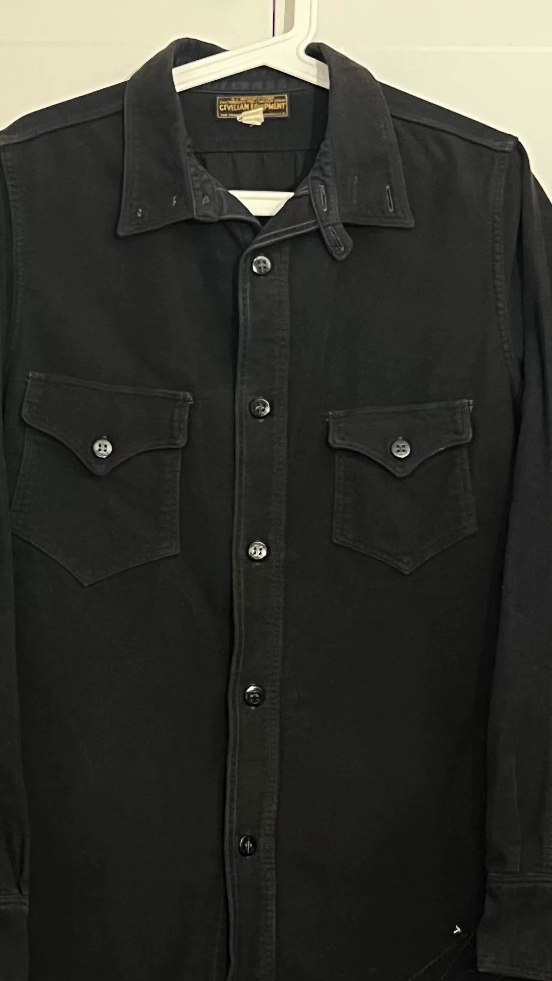 Freewheelers Freewheelers Black Flannel Shirt Size 16 Size US M / EU 48-50 / 2 - 3 Thumbnail