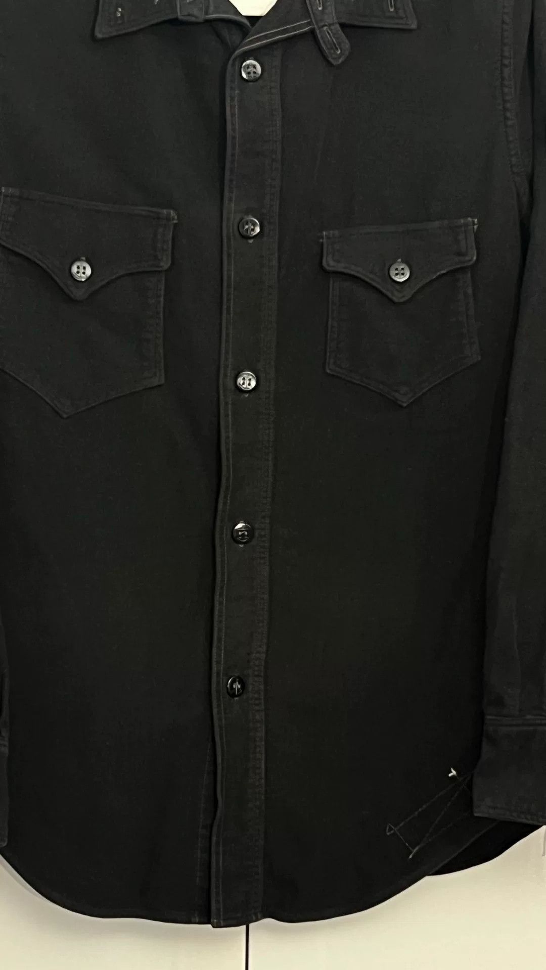 Freewheelers Freewheelers Black Flannel Shirt Size 16 Size US M / EU 48-50 / 2 - 4 Thumbnail