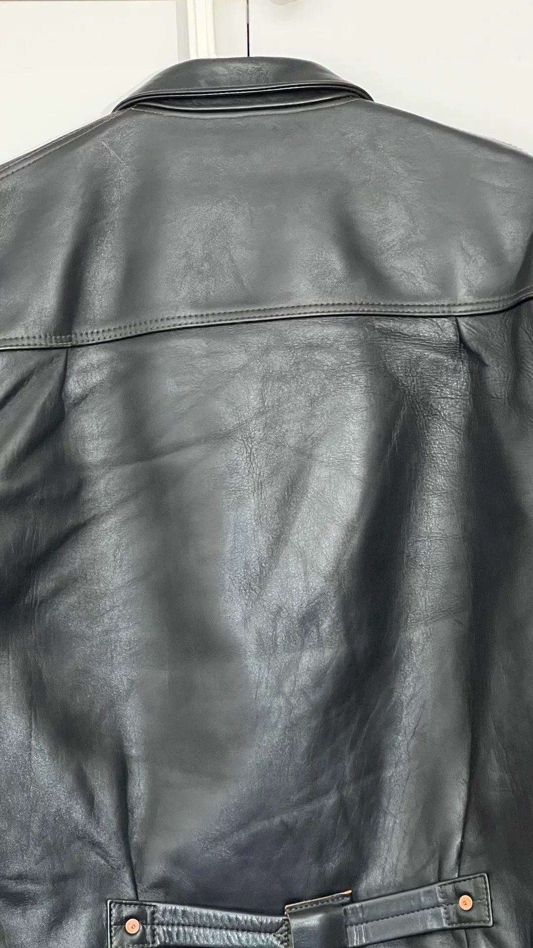 Y'2 Leather Fine Creek Leathers Black Leather Jacket Size US XS / EU 42 / 0 - 5 Thumbnail