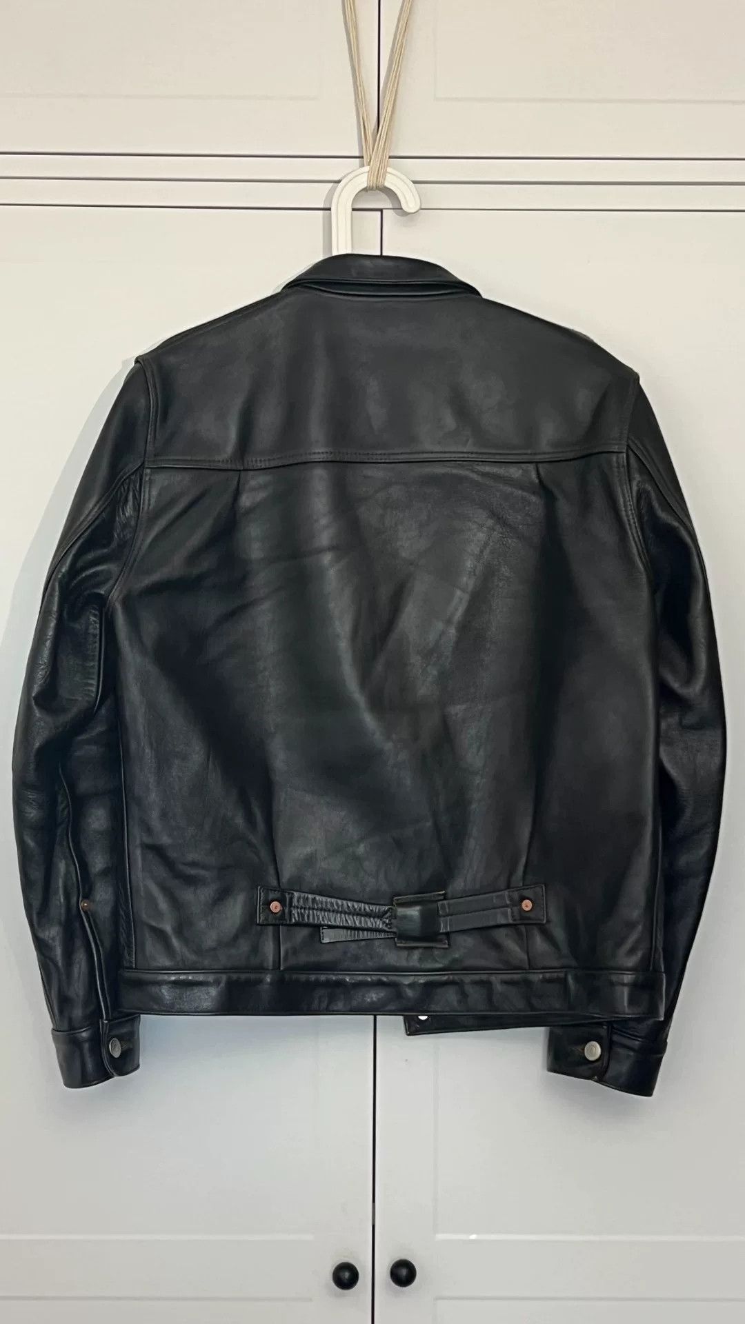 Y'2 Leather Fine Creek Leathers Black Leather Jacket Size US XS / EU 42 / 0 - 4 Thumbnail