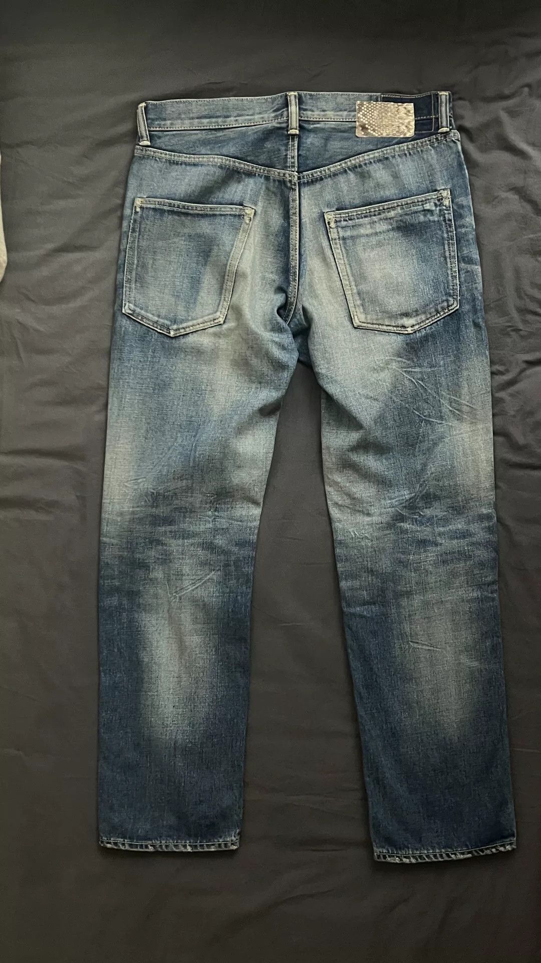 Visvim VISVIM 03D6 Snake Skin Denim Jeans Size US 34 / EU 50 - 2 Thumbnail