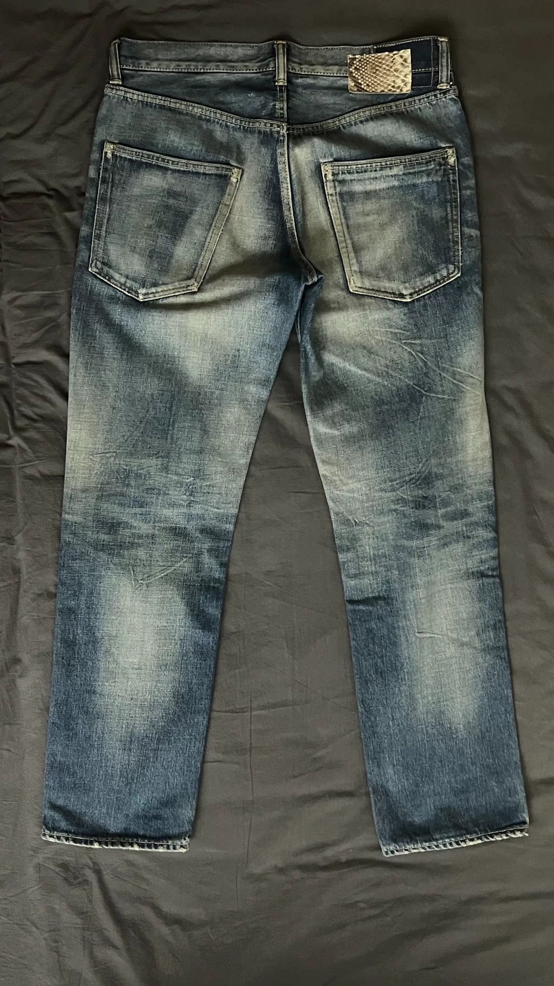 Visvim VISVIM 03D6 Snake Skin Denim Jeans Size US 34 / EU 50 - 4 Thumbnail