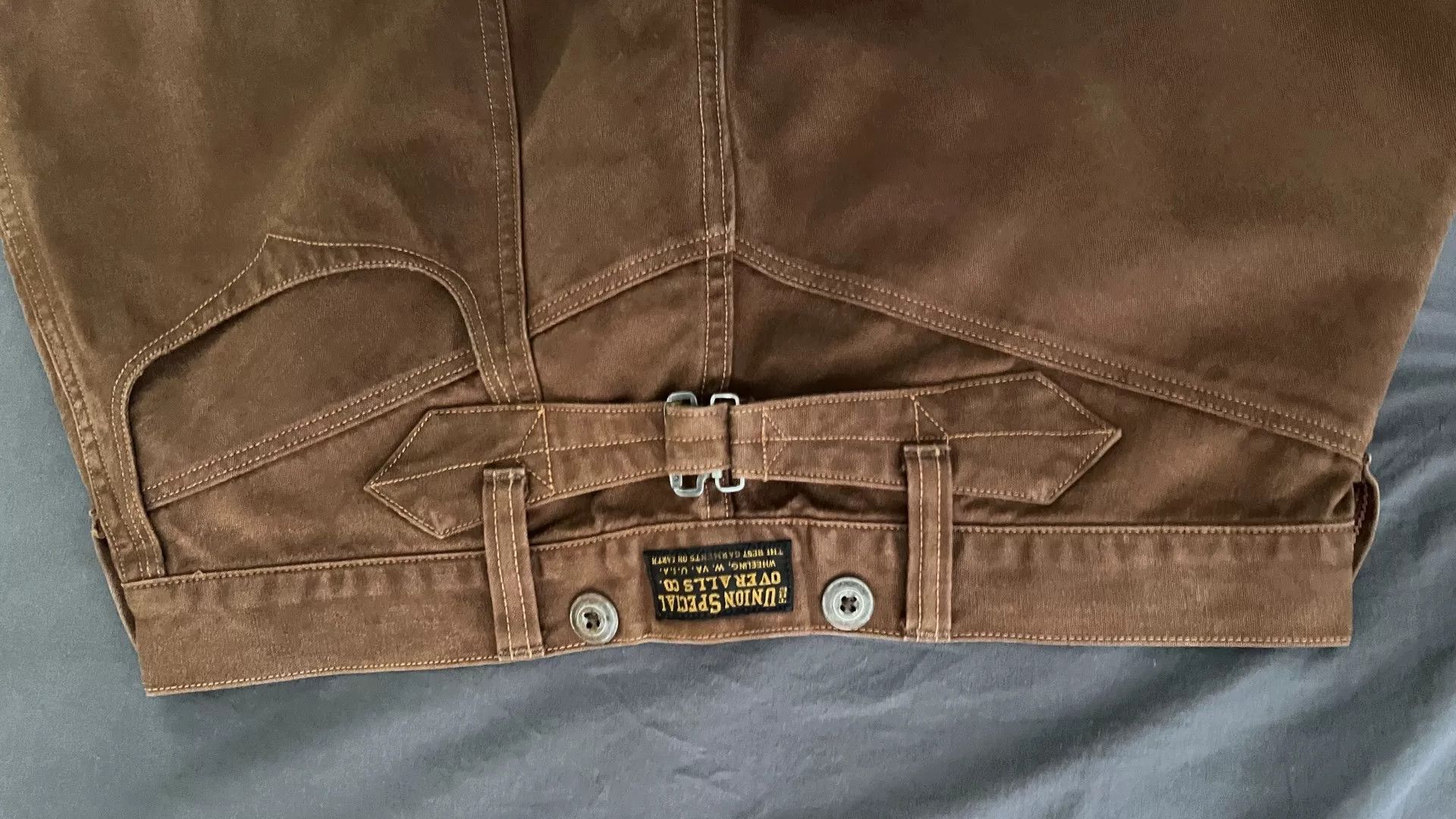 Freewheelers Freewheelers Brown Work Pants Size 34 Size US 34 / EU 50 - 5 Thumbnail